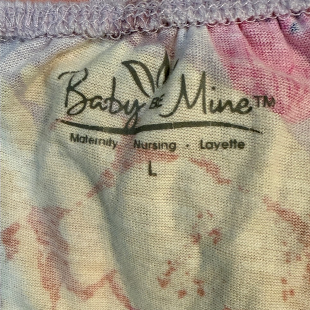 Baby Be Mine Lavender Floral Robe Set - Picture 2 of 3